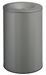 Rossignol gray 90L fireproof trash can