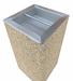 Olympe outdoor concrete ashtray