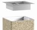 Olympe outdoor concrete ashtray