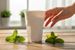 White reusable mojito glass 43cl