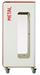 90L white metal Cubatri recycling bin with wheels (Vigipirate security alert)