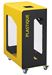 90L plastic Cubatri recycling bin with wheels (Vigipirate security alert)