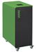 90L glass recycling bin on wheels (cubatri)