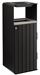 Artri Alu 110L recycling bin for other waste with ashtray