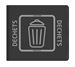 Artri 110L recycling bin for other waste