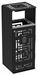 Artri 110L recycling bin for other waste with ashtray