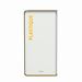 90L white plastic recycling bin, Cubatri
