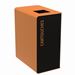 90L recycling bin with Cubatri cartridges