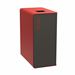 90L metal recycling bin cubatri