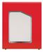 90L Cubatri white metal recycling bin (Vigipirate security alert)