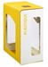 90L plastic Cubatri white recycling bin (Vigipirate security alert)