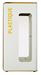 90L plastic Cubatri white recycling bin (Vigipirate security alert)
