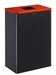 Calitri 60L red recycling bin
