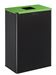Calitri 60L green recycling bin