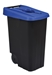 Recycling bin 85L blue