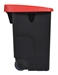 Recycling bin 85L red