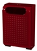 Outdoor wall-bin Rossignol 30 L red
