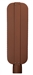 Outdoor bin Rossignol 60 L urbanet corten effect