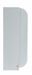 Bin Rossignol external wall 30 L gray metal