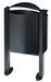 Dust-bin ashtray exterior 40 L Rossignol anthracite matt