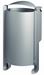 Outdoor ashtray ashtray 100L 3L Rossignol gray metal