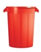 Food container Rossignol Round red 100L