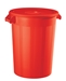 Food container Rossignol Round red 100L