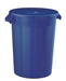 Rossignol lid round blue food container