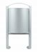 Outdoor trash up Rossignol 40 L gray metal