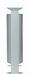 Outdoor trash Rossignol Arkéa 60 L gray metal