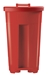 Kitchen bin Rossignol 90 liter HACCP red