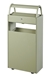 Outdoor ashtray bin 12 L / 60 L gray cement walk