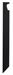 Outdoor ashtray Rossignol wall 3L black