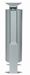 Ashtray bin Rossignol Arkéa 3L / 60 L gray metal