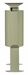 Outdoor ashtray bin foot 40 L Rossignol gray cement