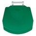 Kitchen sorting bin 90 L green lid