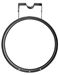 Rossignol black wall-mounted trash bag holder