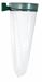 Rossignol green wall-mounted trash bag holder