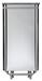 Kitchen trash HACCP collecroule 110 L stainless steel