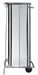Kitchen trash HACCP collecroule 110 L stainless steel