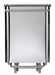 Stainless steel kitchen trash HACCP collecroule 70 L