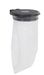 Rossignol black selective sorting garbage bag holder with hatch cover