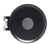Rossignol black selective sorting garbage bag holder with hatch cover