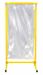 trash bag support 110 liters of yellow rapeseed feet