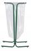 trash bag support 110 liters of foam green feet