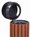 80L aluminum outdoor trash can