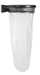 Rossignol black lid outdoor trash bag holder