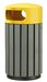 40 L yellow outdoor bin