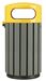 40 L yellow outdoor bin