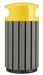 40 L yellow outdoor bin